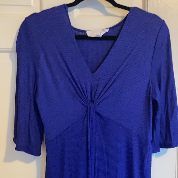 Moving sale!!! Sexy blue Superfoxx faux wrap dress - Picture 4 of 8